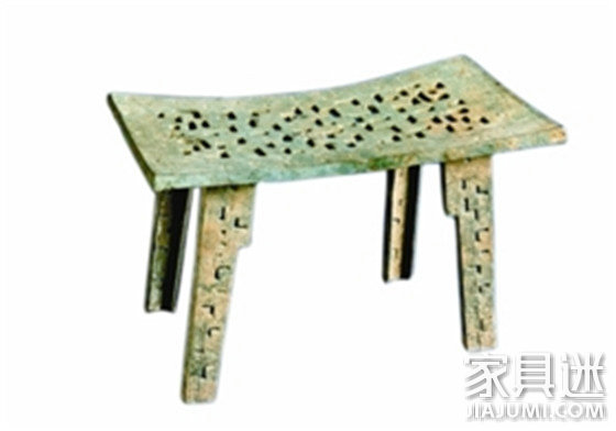 春秋镂空龙纹青铜俎