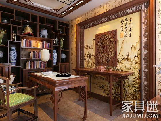 中式实木家具