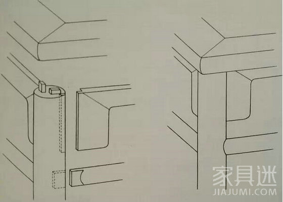 明式家具工艺之一