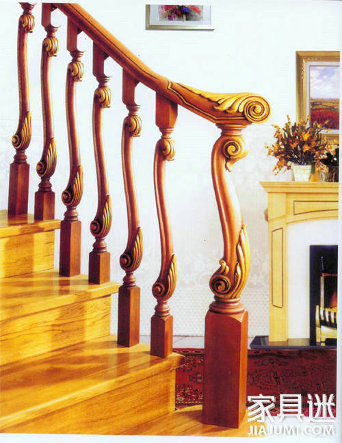 橡胶木楼梯